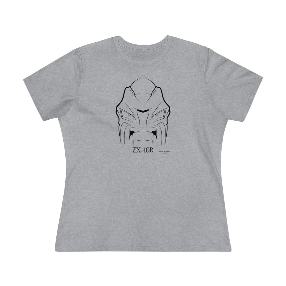 Thumbnail: ZX-10R Line Art Women's T-Shirt -Relaxed Fit
