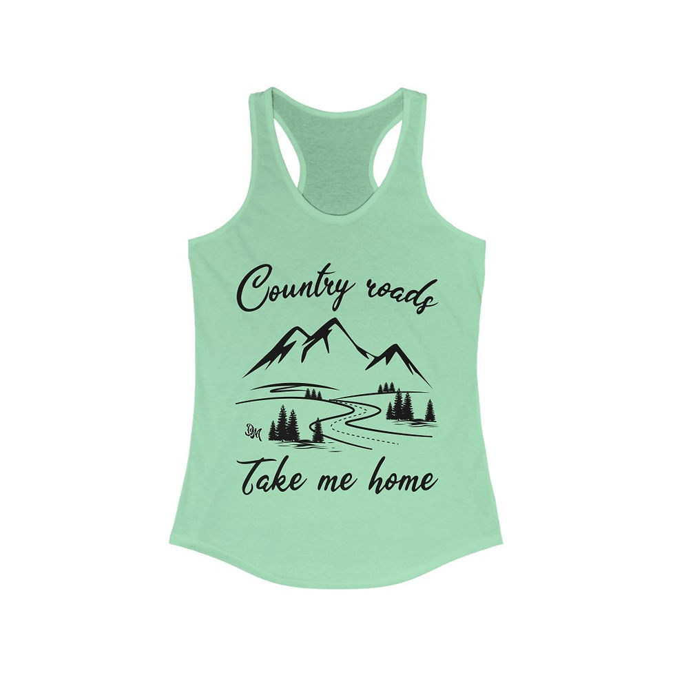 Thumbnail: Country Roads Women's Tank-Slim Fit