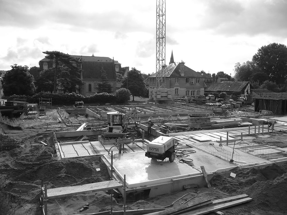 Fondations et dallage du bâtiment