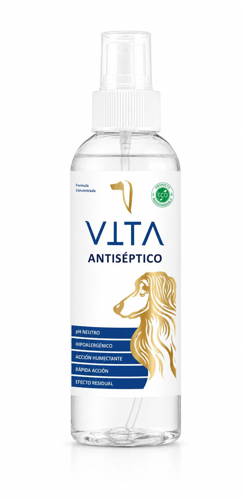 Antiséptico Vita 120 ml | Higiene y Cuidado para la Piel y el Pelaje