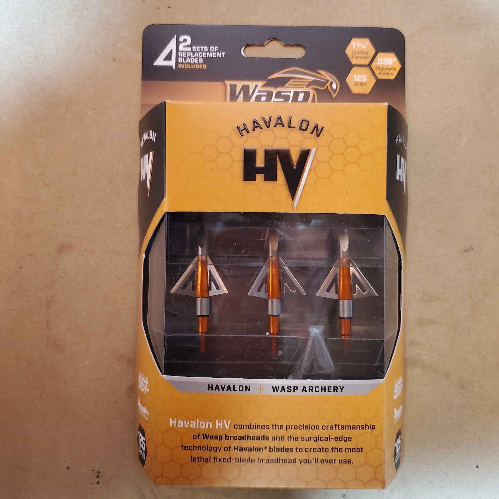 Havalon HV Wasp Archery 125 Grain