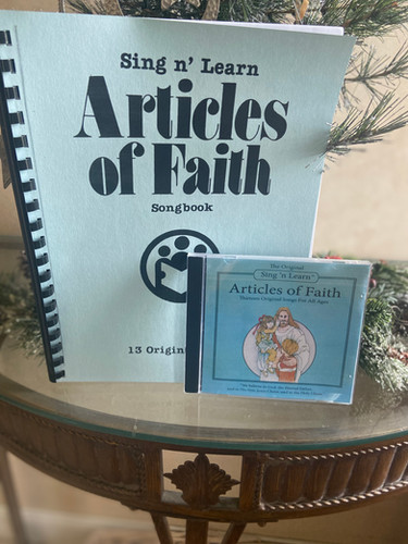BUNDLE Articles Of Faith CD & Songbook | Sing And Learn