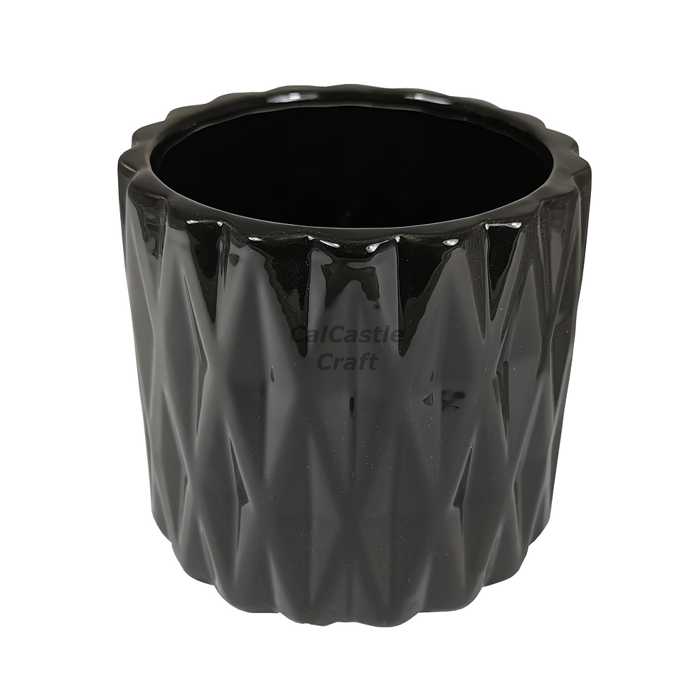 4.5" Porcelain Planter Pot Vase Style 20056B