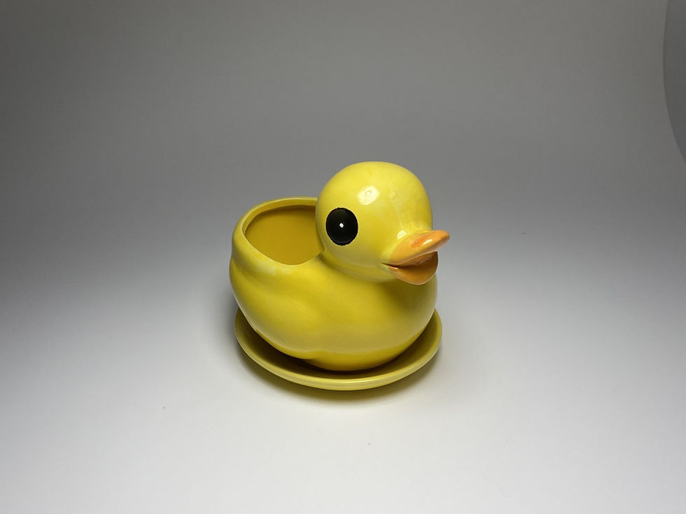 Thumbnail: 5"H x 6"L Duck Vase