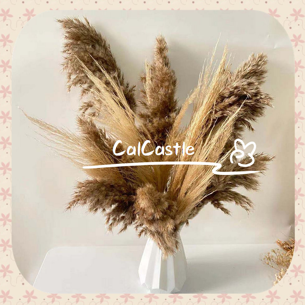 Thumbnail: 26" Dried Natural Pampas Grass Pompous Grass Dried Flowers Wedding Home Décor
