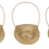 Thumbnail: Oval Bamboo Baskets with Handle