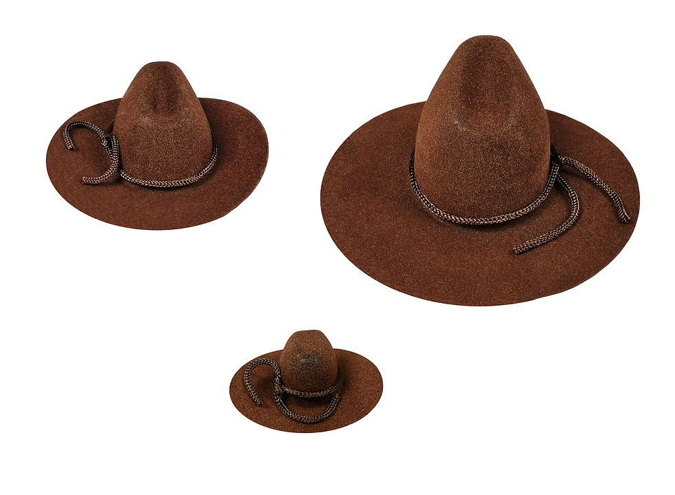 Thumbnail: Mini Cowboy Hat 2" 3" 4"
