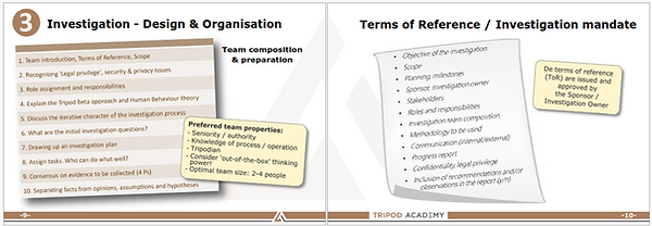 Tripod Beta Roadmap Contents
