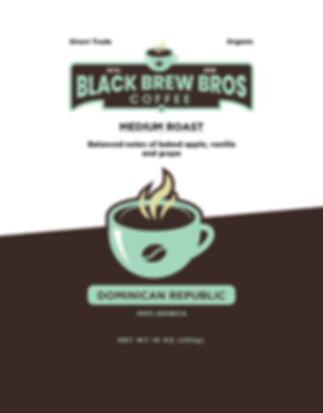 (3) 16 oz Dominican Republic Coffee