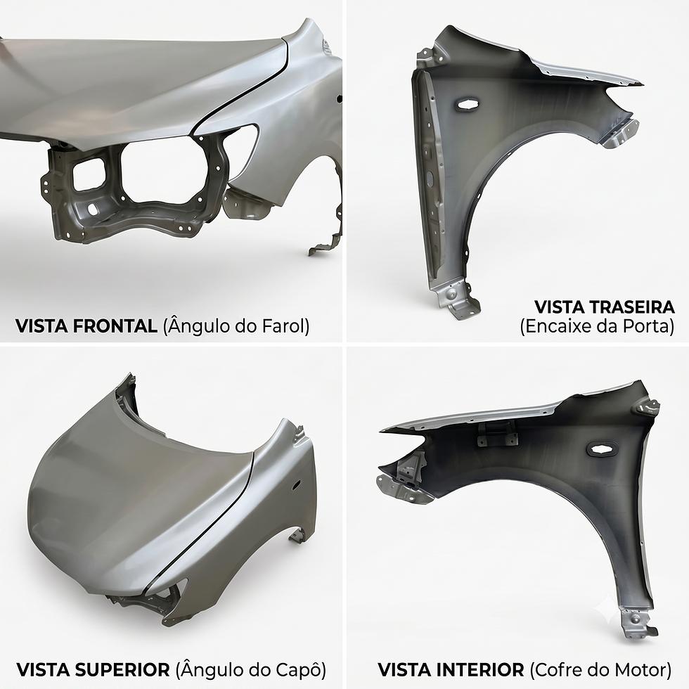 Miniatura: paralama direito corolla