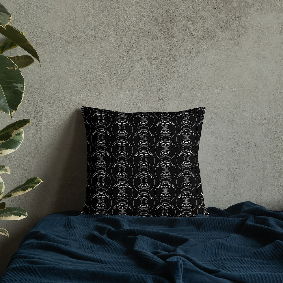 Thumbnail: GVWI Patterned Logo Pillow