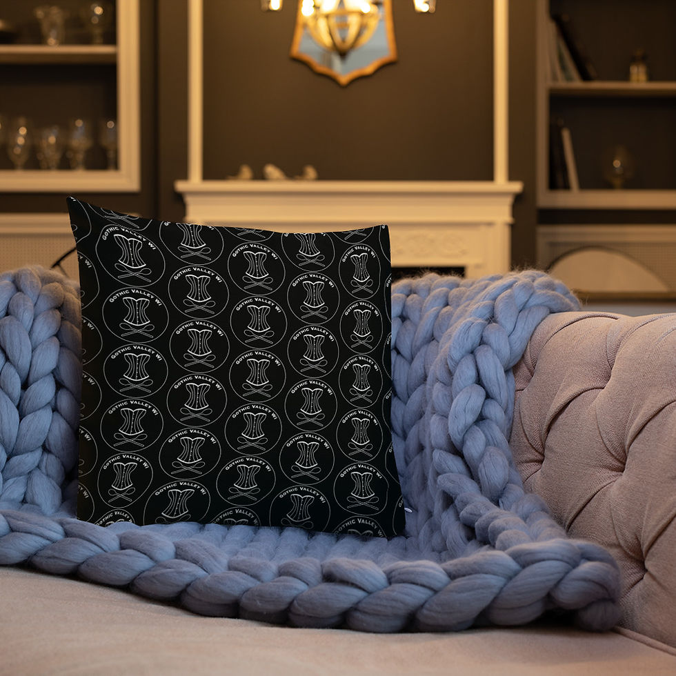 Thumbnail: GVWI Patterned Logo Pillow