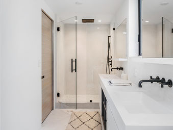 frameless glass shower