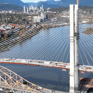 The beautiful stal̕əw̓asəm (Riverview) Bridge adds to Greater Vancouver Area's skyline.