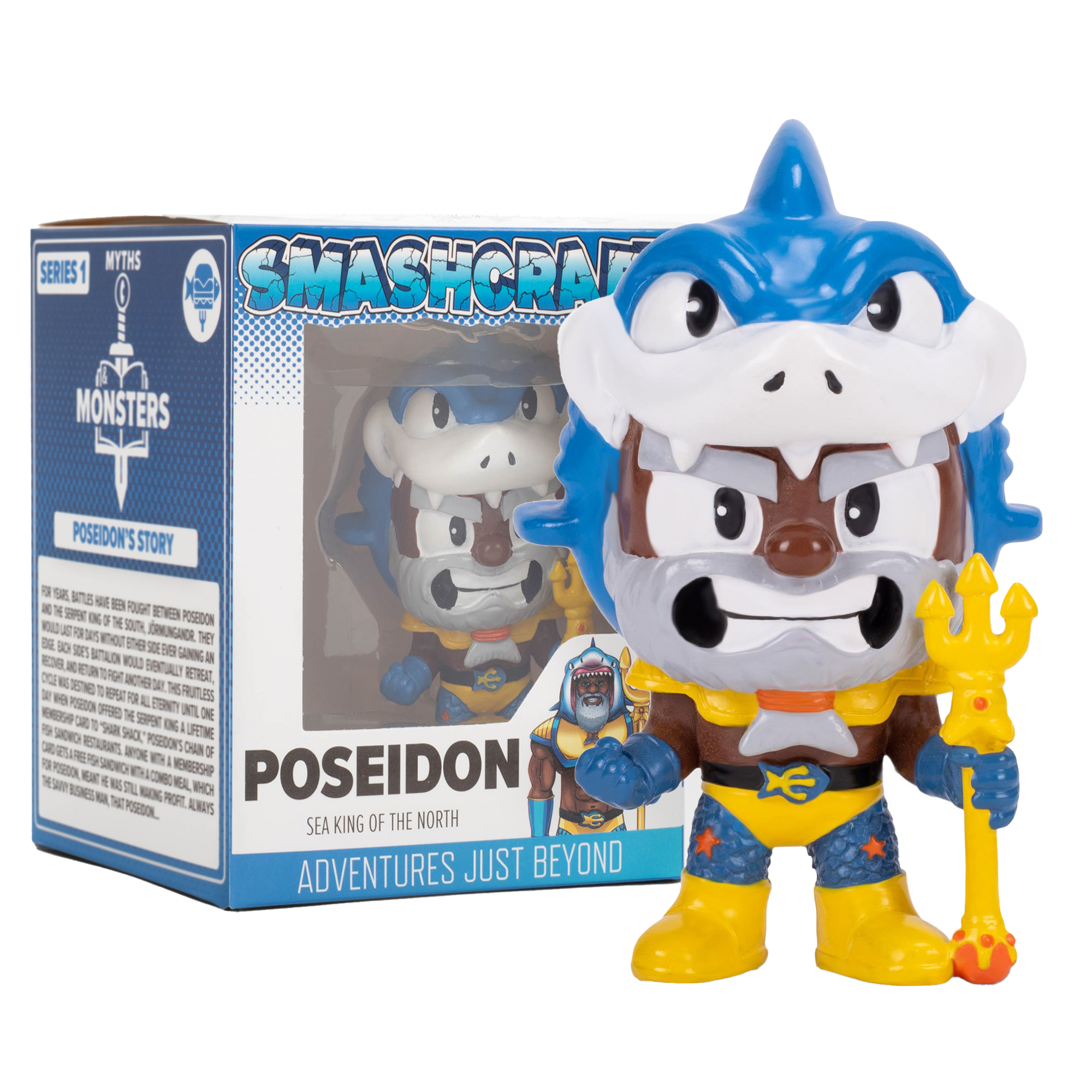 Poseidon 4" Figure (Signed First Edition)