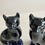 Thumbnail: Superb pair of 19thc. Staffordshire Jackville Cats c.1860
