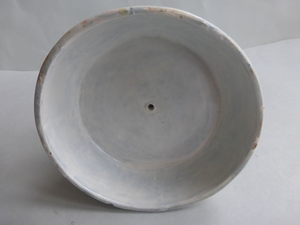 Thumbnail: Late 18th/Early 19thc. Pratt Ware Candlestick of Cybele c.1800 Ref # 4594