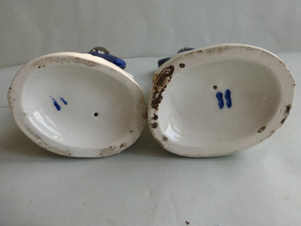 Thumbnail: PAIR 19THC STAFFORDSHIRE THEATRICAL FIGURES