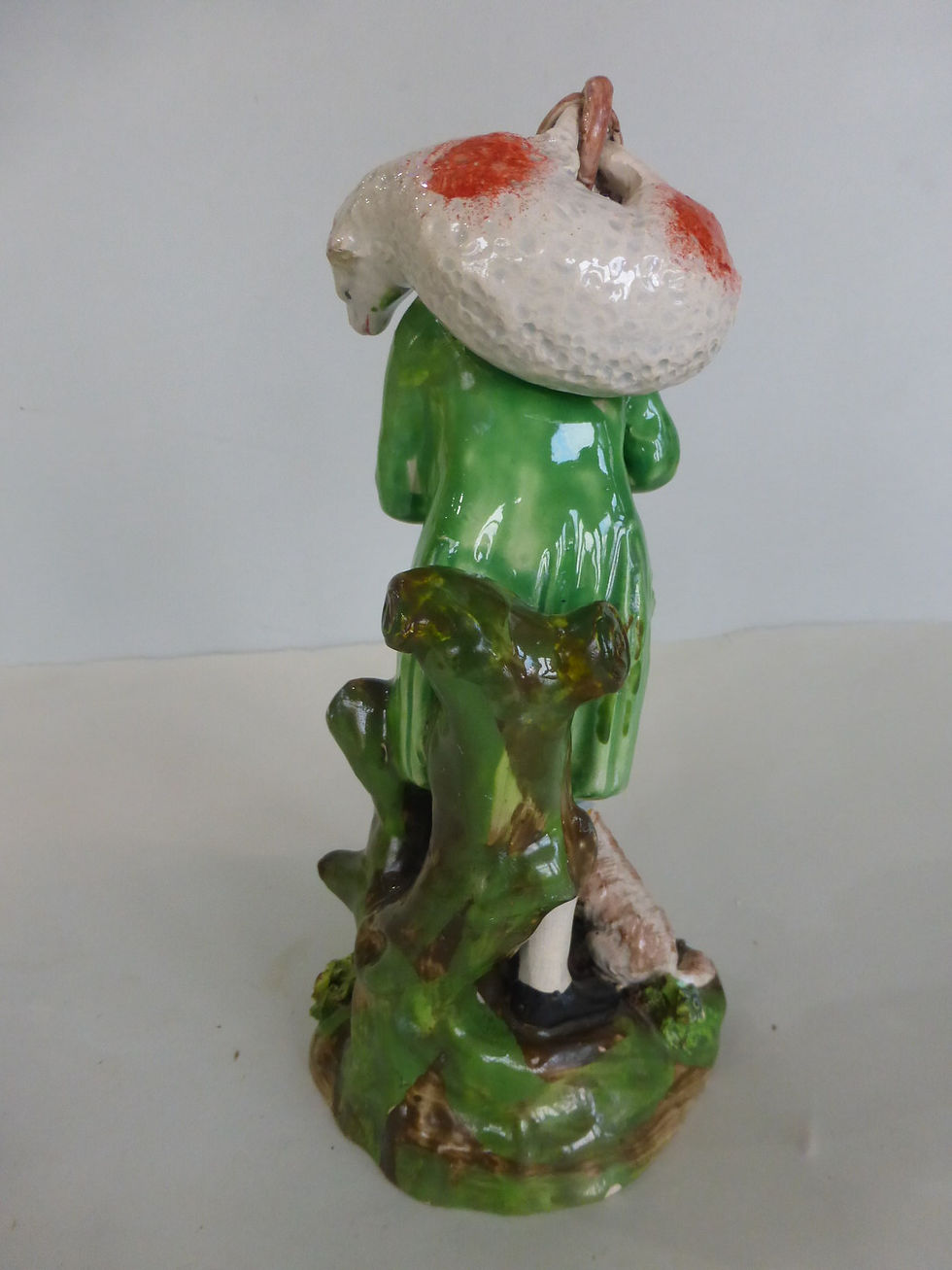 Thumbnail: Late 18thc. Staffordshire Pearlware Group 'Lost Sheep' Ref # 4255