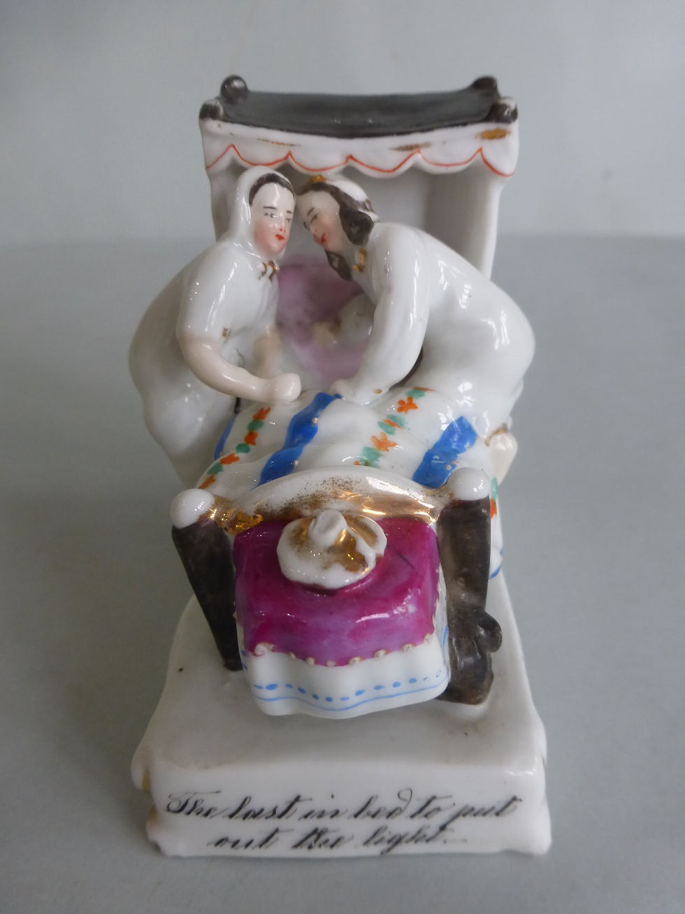 19th. Fairing titled THE LAST IN BED PUTS OUT LIGHT Ref: 4237