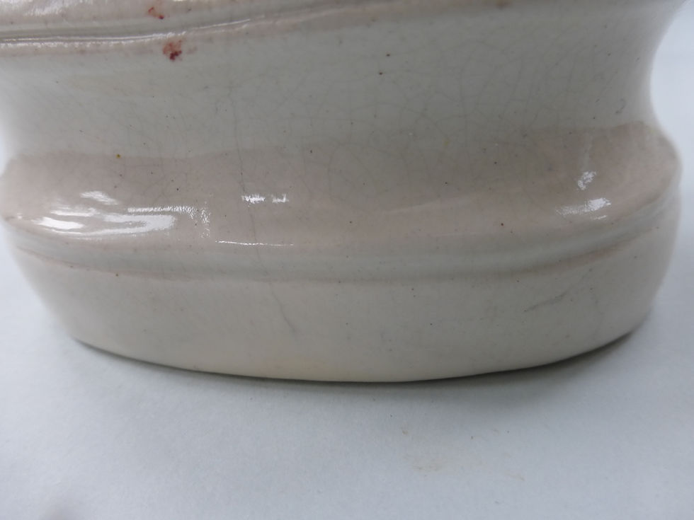 Thumbnail: Rare 19th century Staffordshire Dog with Cat c.1850