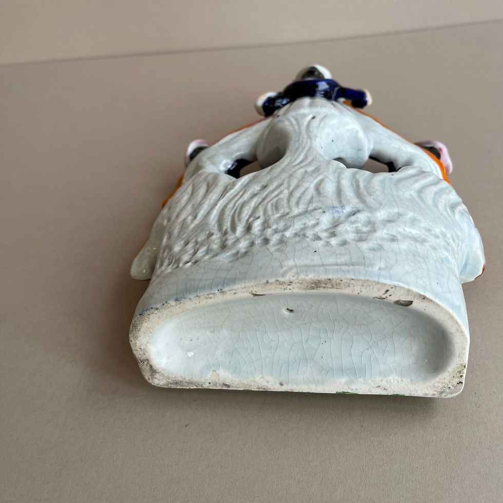 Thumbnail: 19thc. Staffordshire Circus figure Mlle Elle Ref # 4885