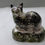 Thumbnail: 19THC. STAFFORDSHIRE MINIATURE SEATED CAT