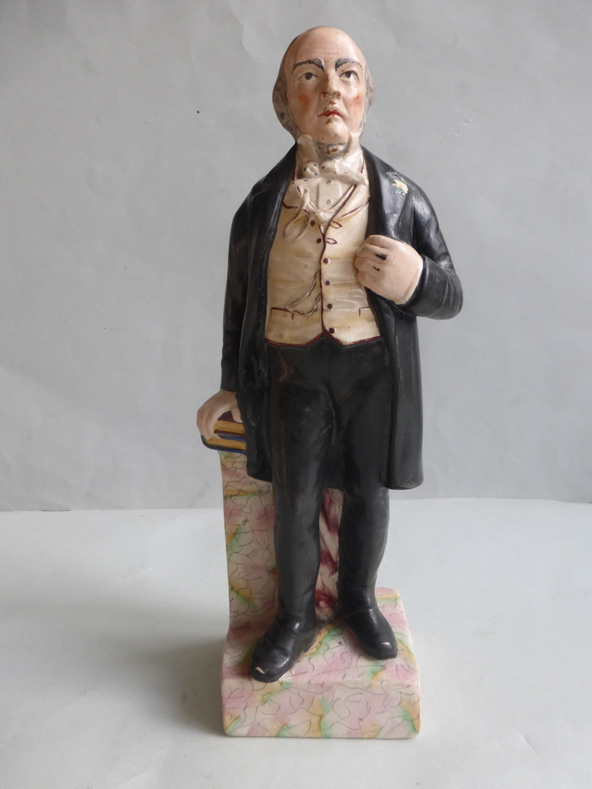 Rare 19thc. Staffordshire Portrait Figure WILLIAM E. GLADSTONE Ref # 4753