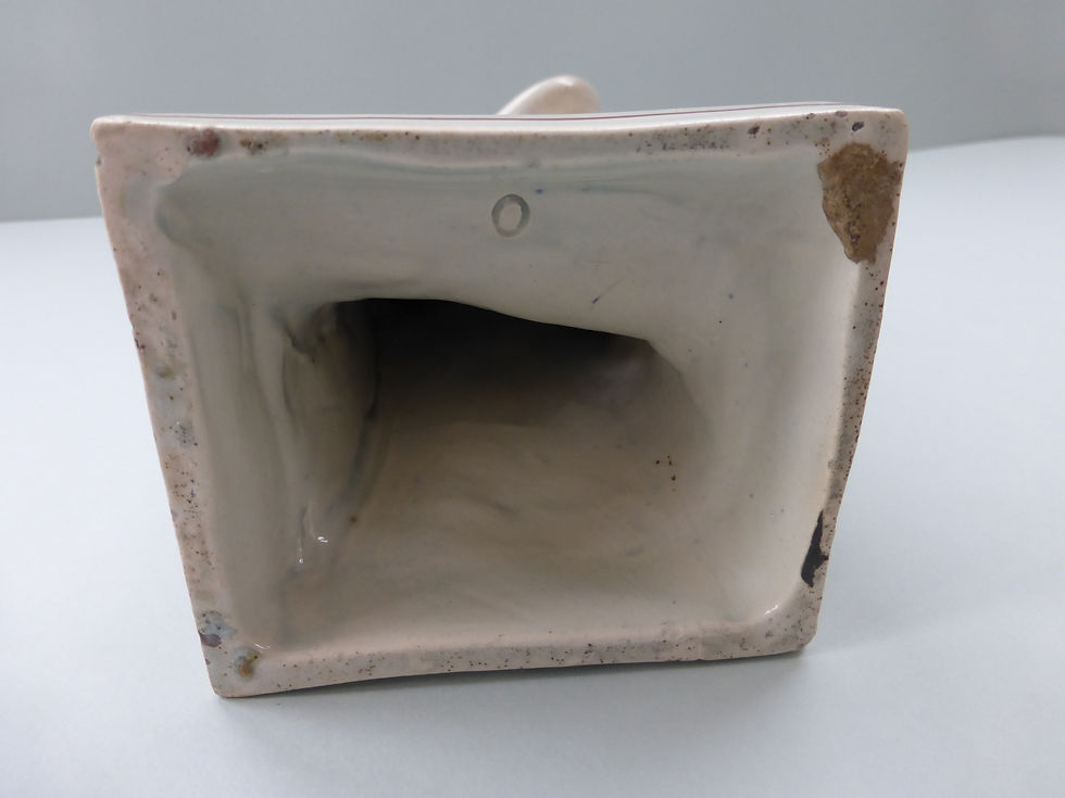 Thumbnail: 19THC. STAFFORDSHIRE PEARLWARE SQUARE BASED FIGURE