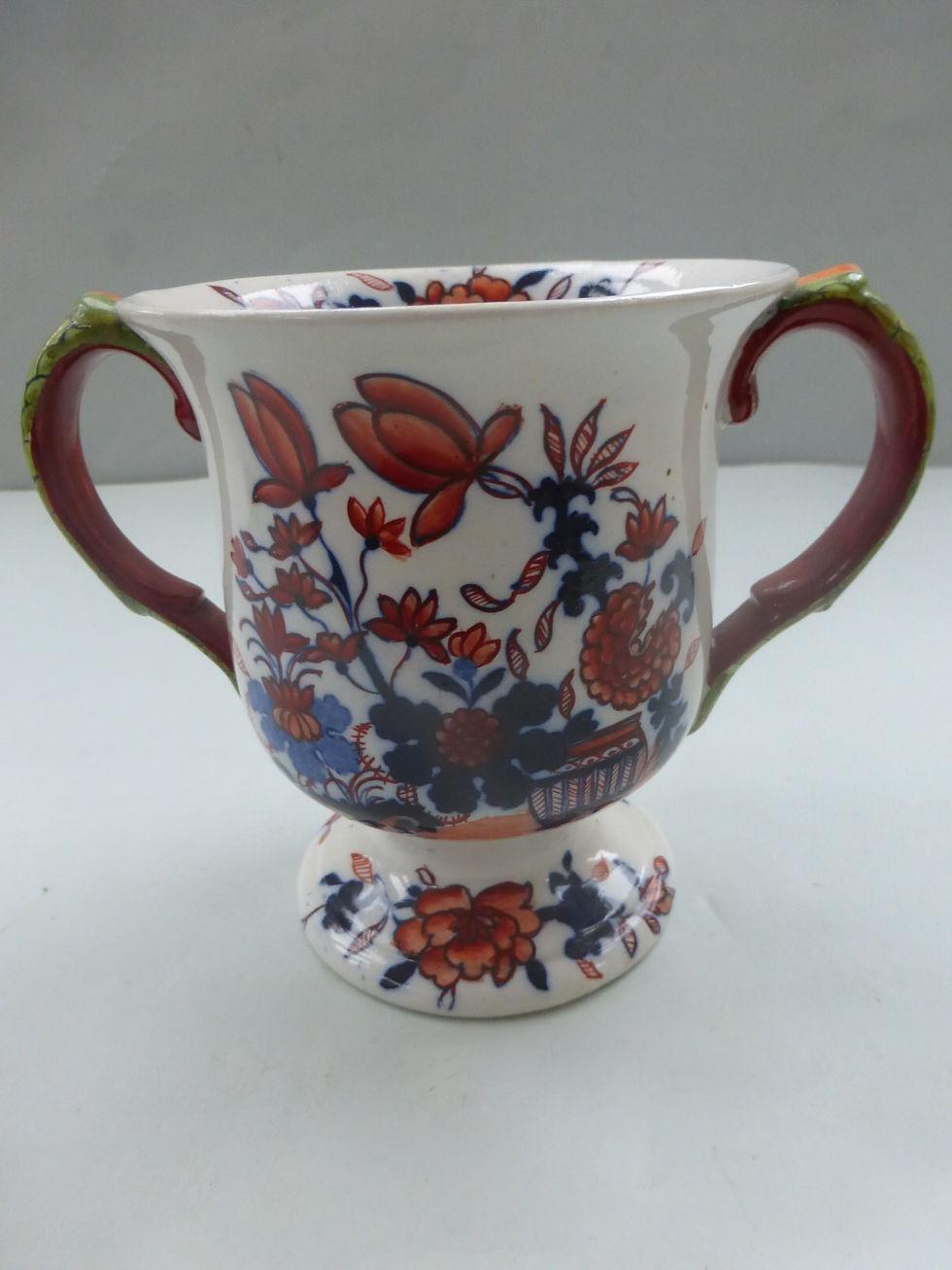 Thumbnail: MASONS IRONSTONE IMARI PATTERN LOVING CUP C.1890