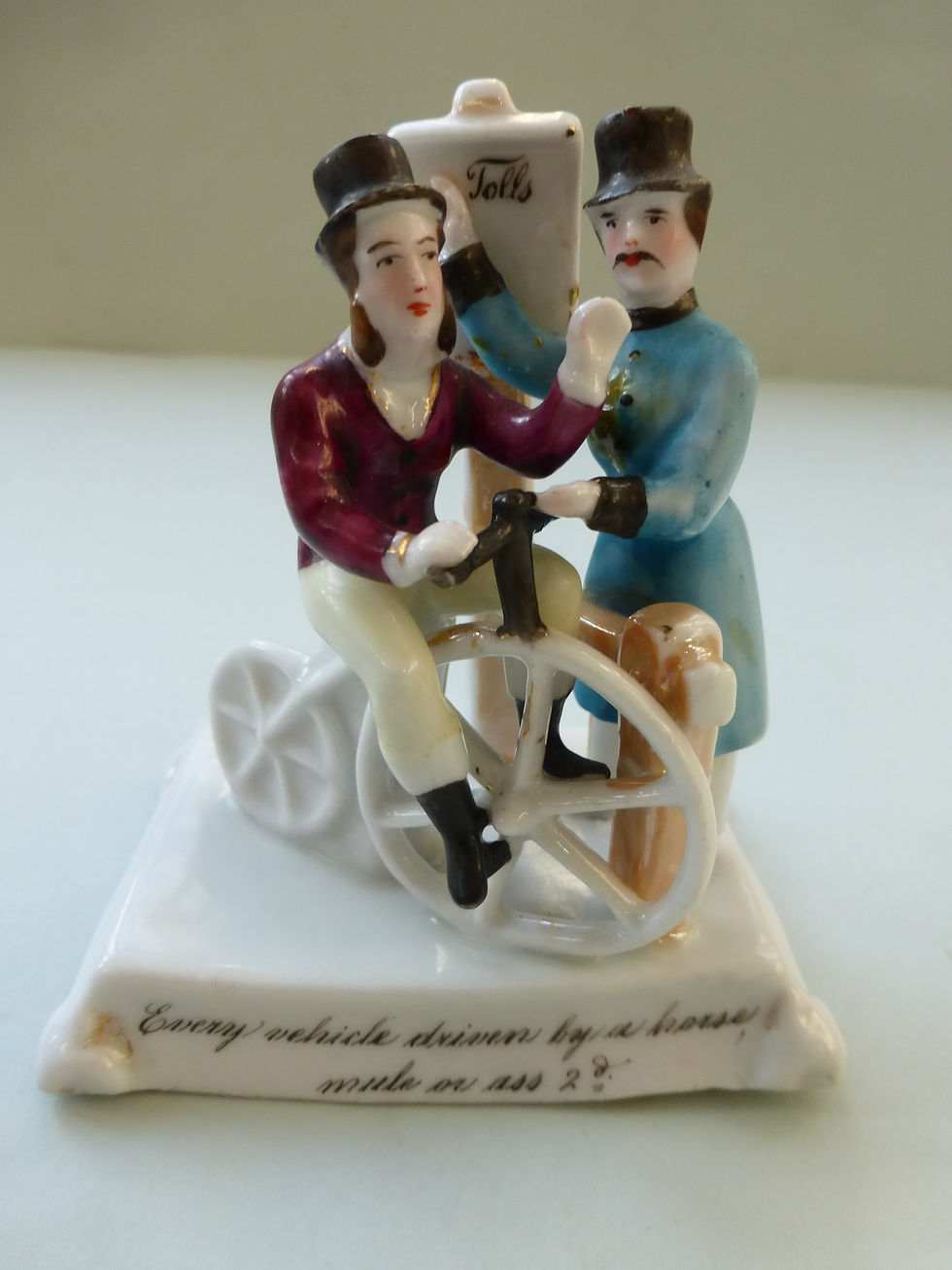 RARE 19THC.BICYCLE FAIRING GROUP X