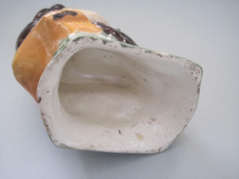 Thumbnail: 19THC. STAFFORDSHIRE PEARLWARE OF READING MAID