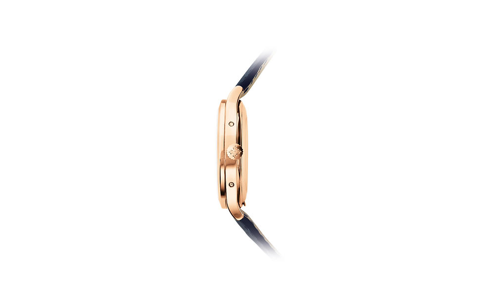 Thumbnail: PATEK PHILIPPE 5396R-015 Annual Calendar Rose Gold Automatic Blue Dial