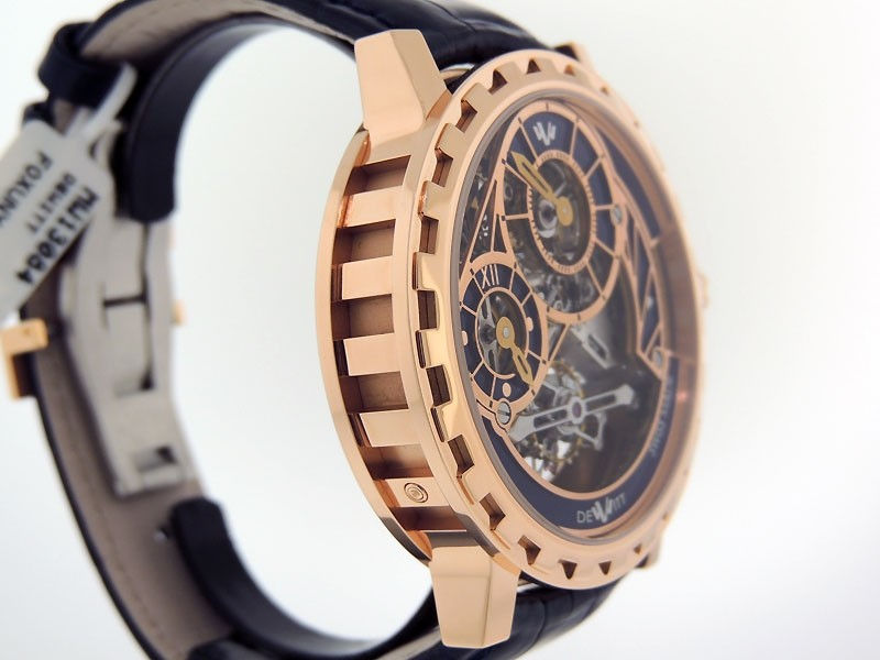 サムネイル： De Wittドゥ・ヴィット アカデミア グランド トゥールビヨン K18RG 世界99本限定品