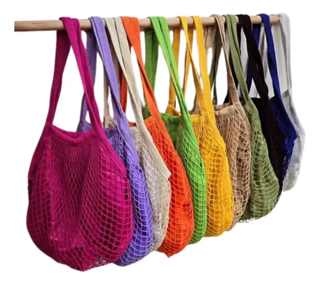 Bolsa Sacola Macramê