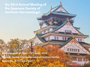 Explore Ensor Cell & La Pomme at the 43rd Annual Aesthetic Dermatology Meeting in Osaka
