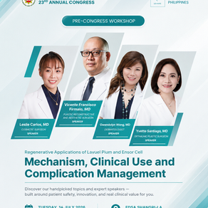 Honoured to Speak at the 2026 PADSFI 23rd Annual Congress Pre-Congress Workshop in Manila, Philippines