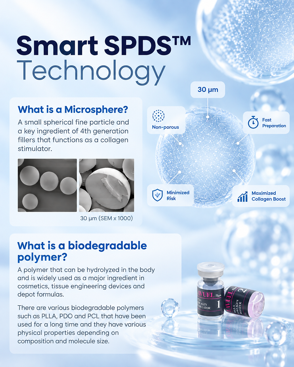 Smart SPDs™ Technology: How Microsphere Design Shapes Modern Collagen Biostimulation