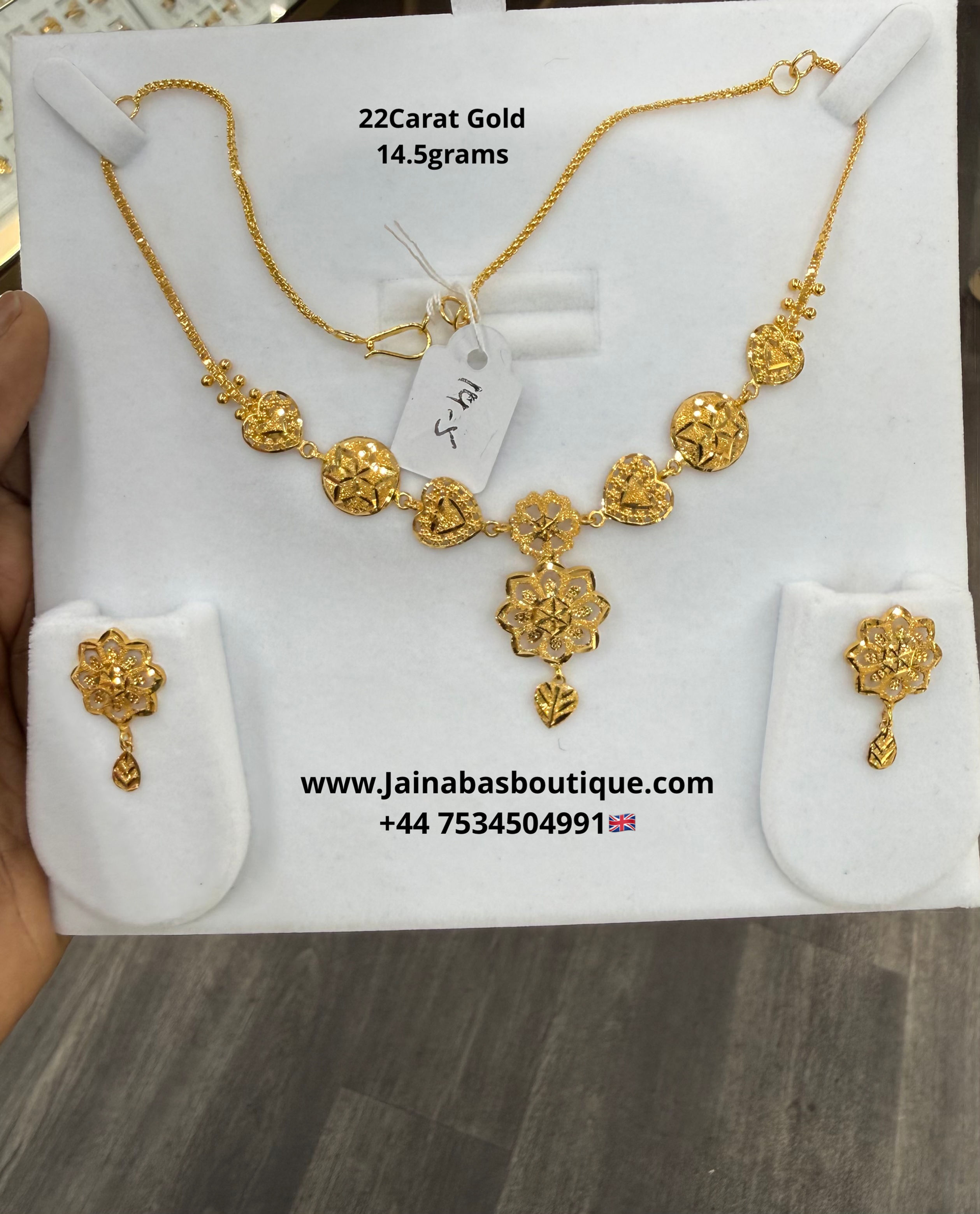 22 Carat Gold Necklace Set