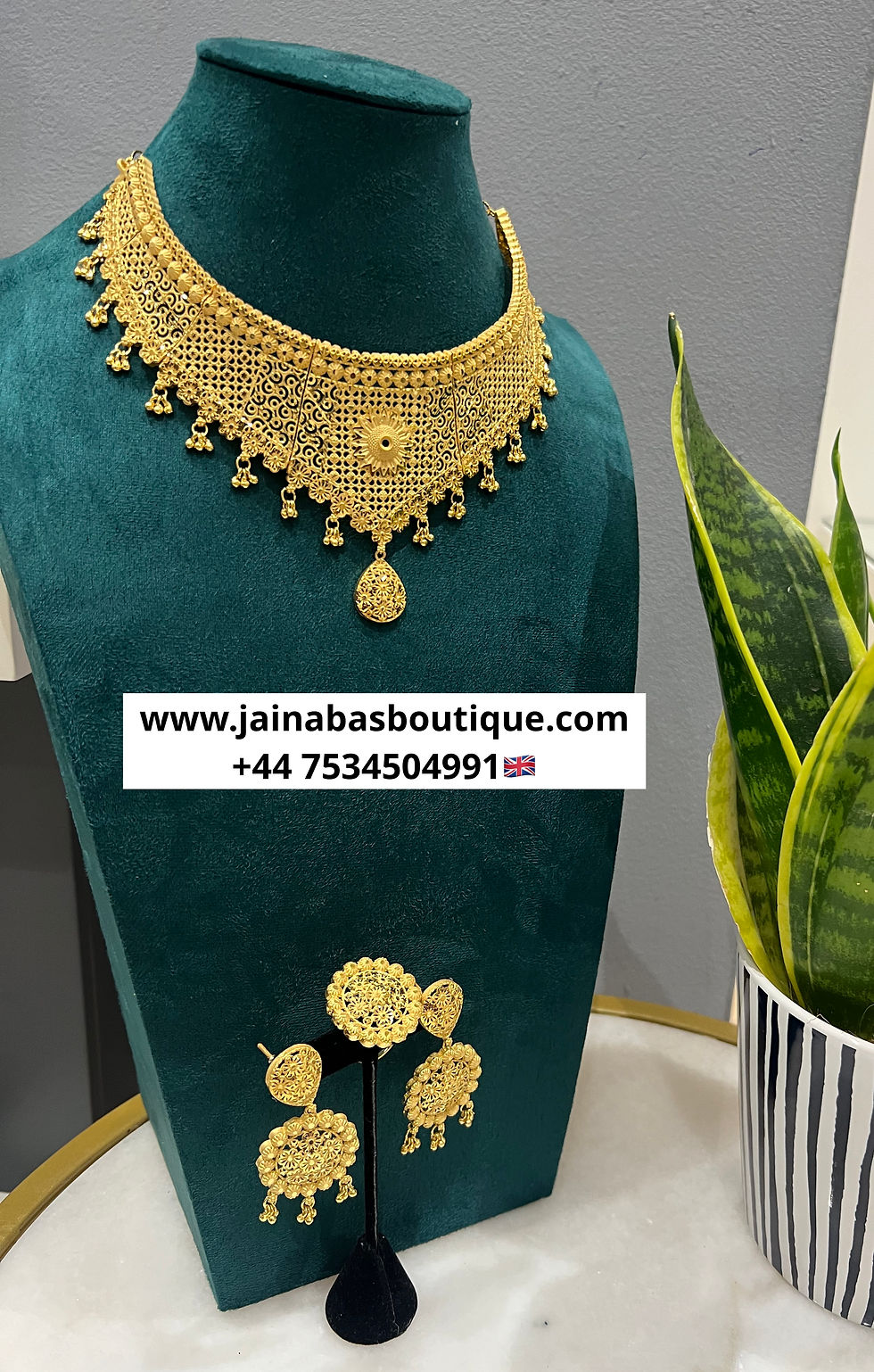 Miniatura: Gold Plated Medium Choker Set
