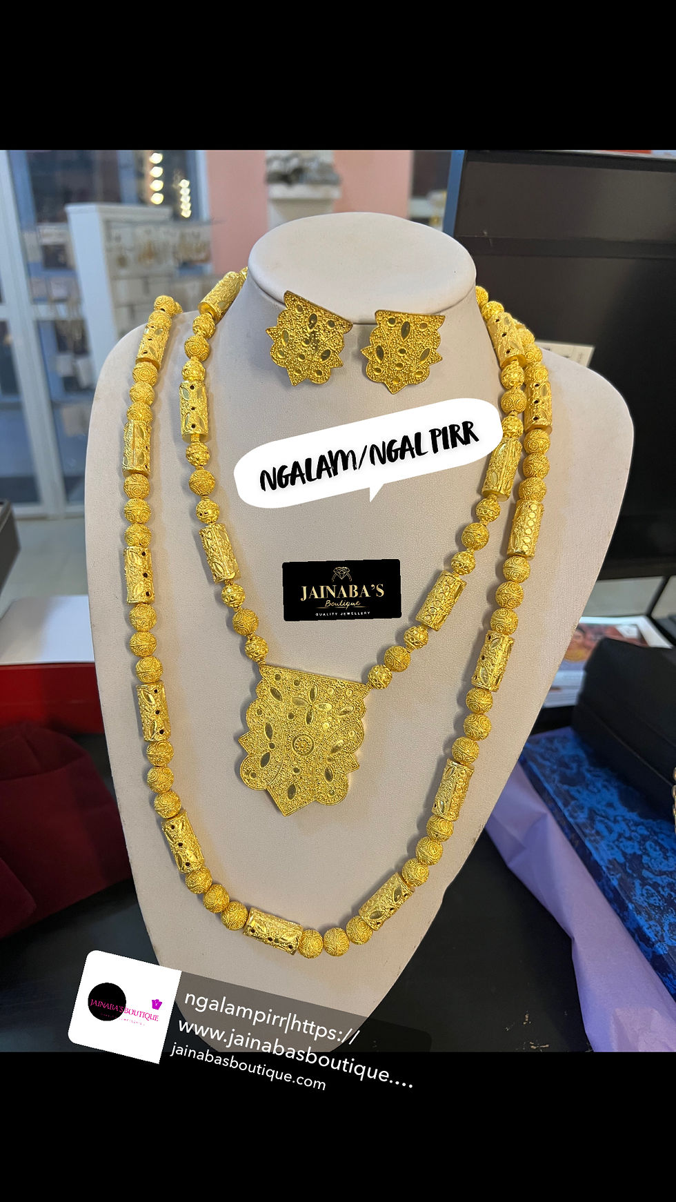 Miniaturbild: Ngalam/Ngal Pirr  Long Necklace set