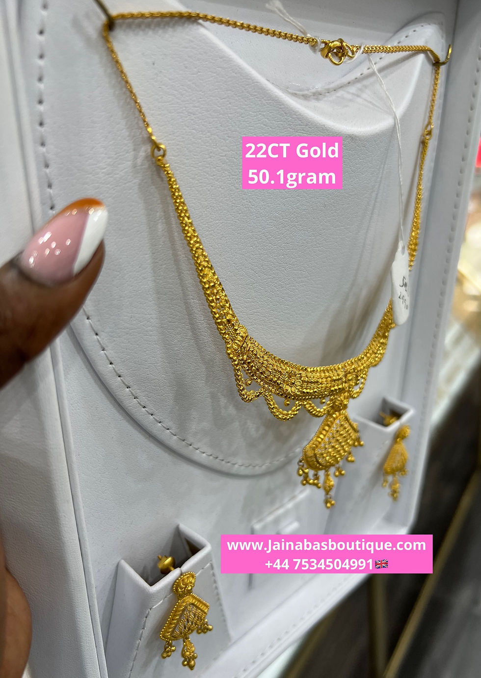 Miniature : 22 Carat Gold Necklace set