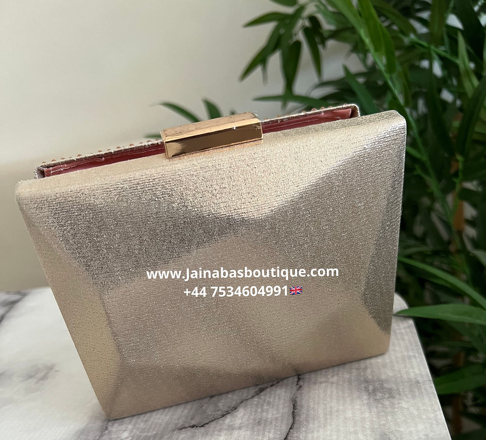 Miniaturbild: Silver Rhinestones Clutch Bag
