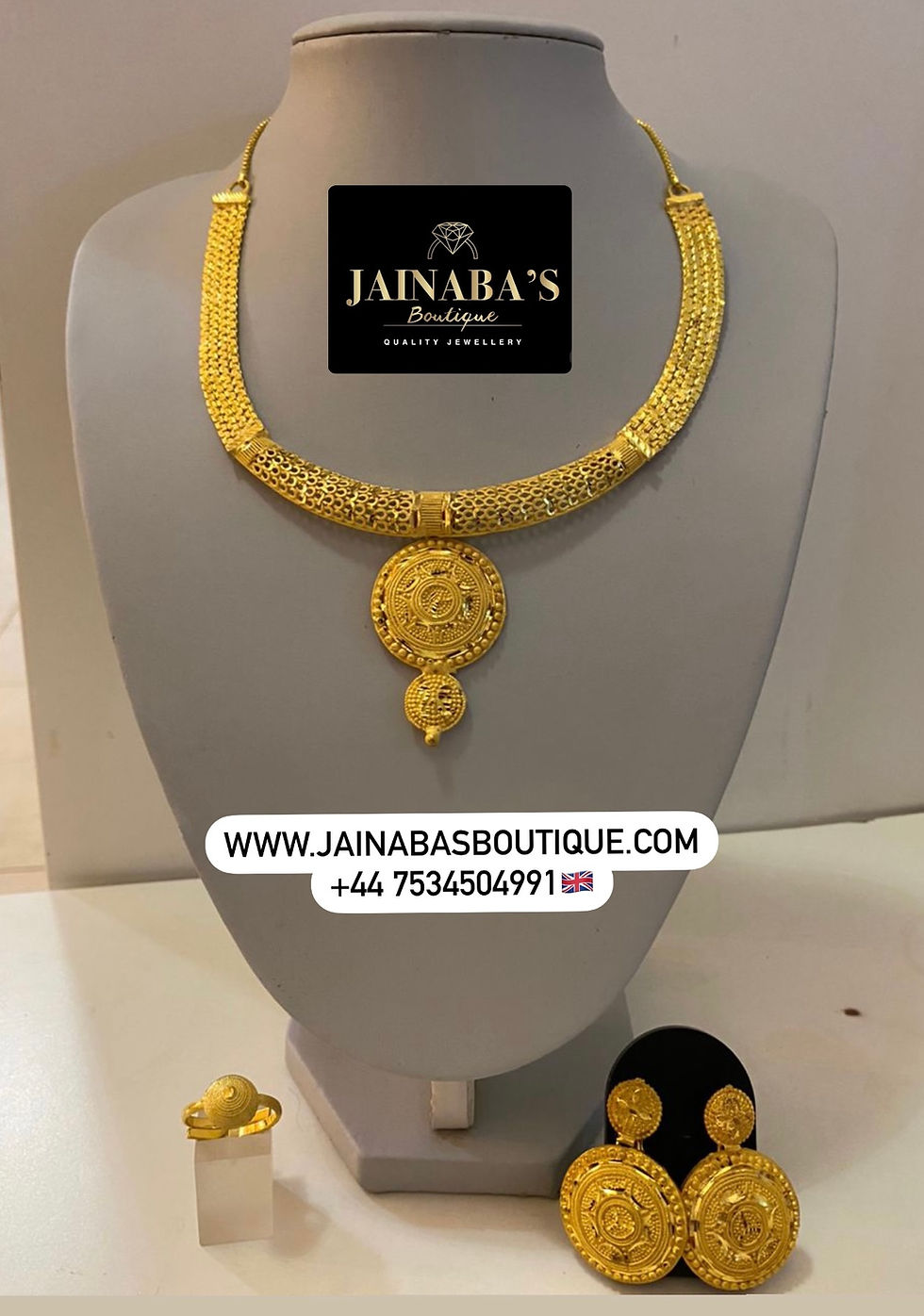 Miniatura: Real Gold Replica Necklace set