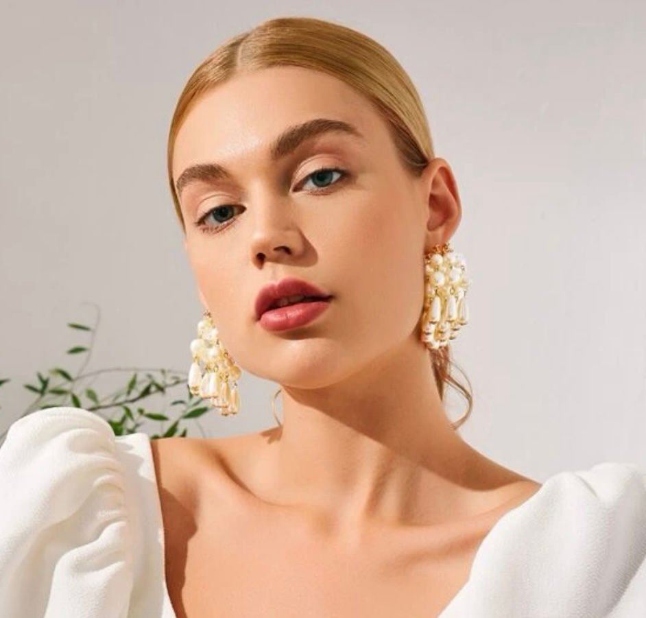 Miniatura: Pearl Tassel Earrings