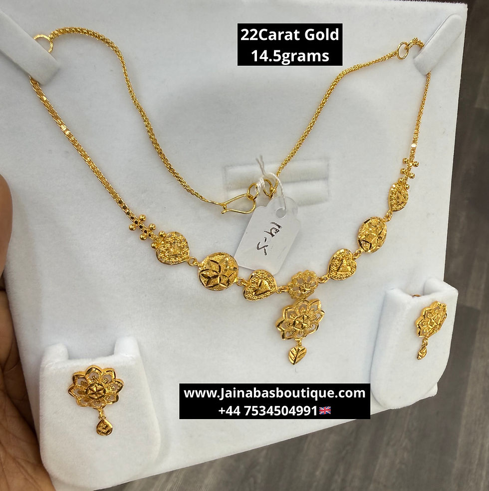 Pikkukuva: 22 Carat Gold Necklace Set