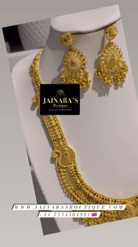 Miniatura: Gold Plated Long Necklace set 