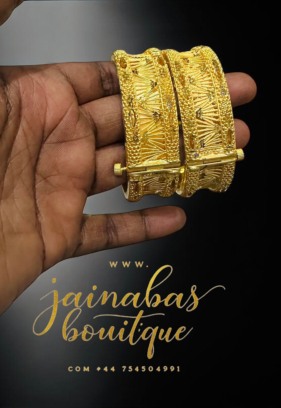 Miniatura: Real Gold Replica Bangle
