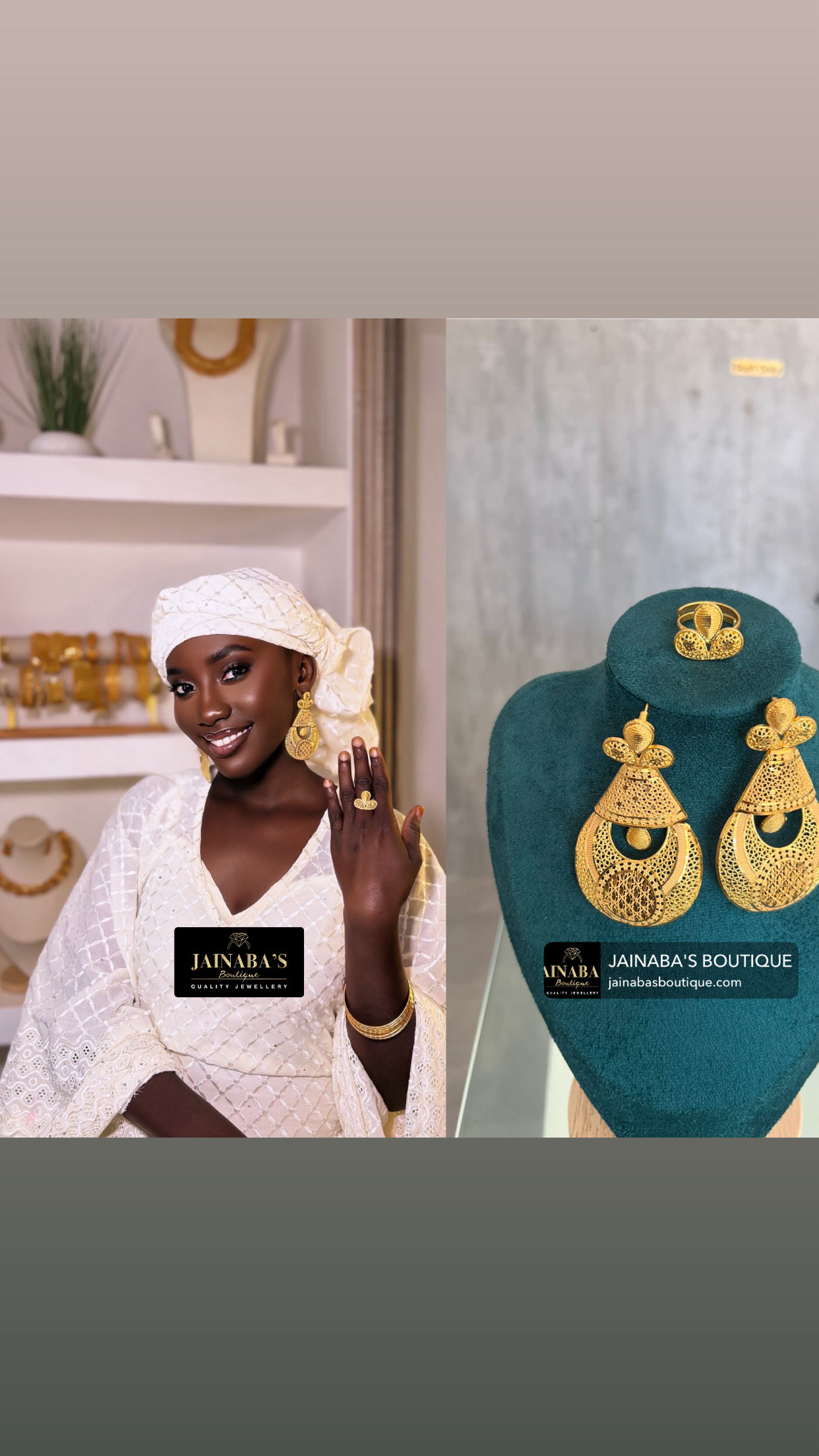 Gold Plated Drop Earrings