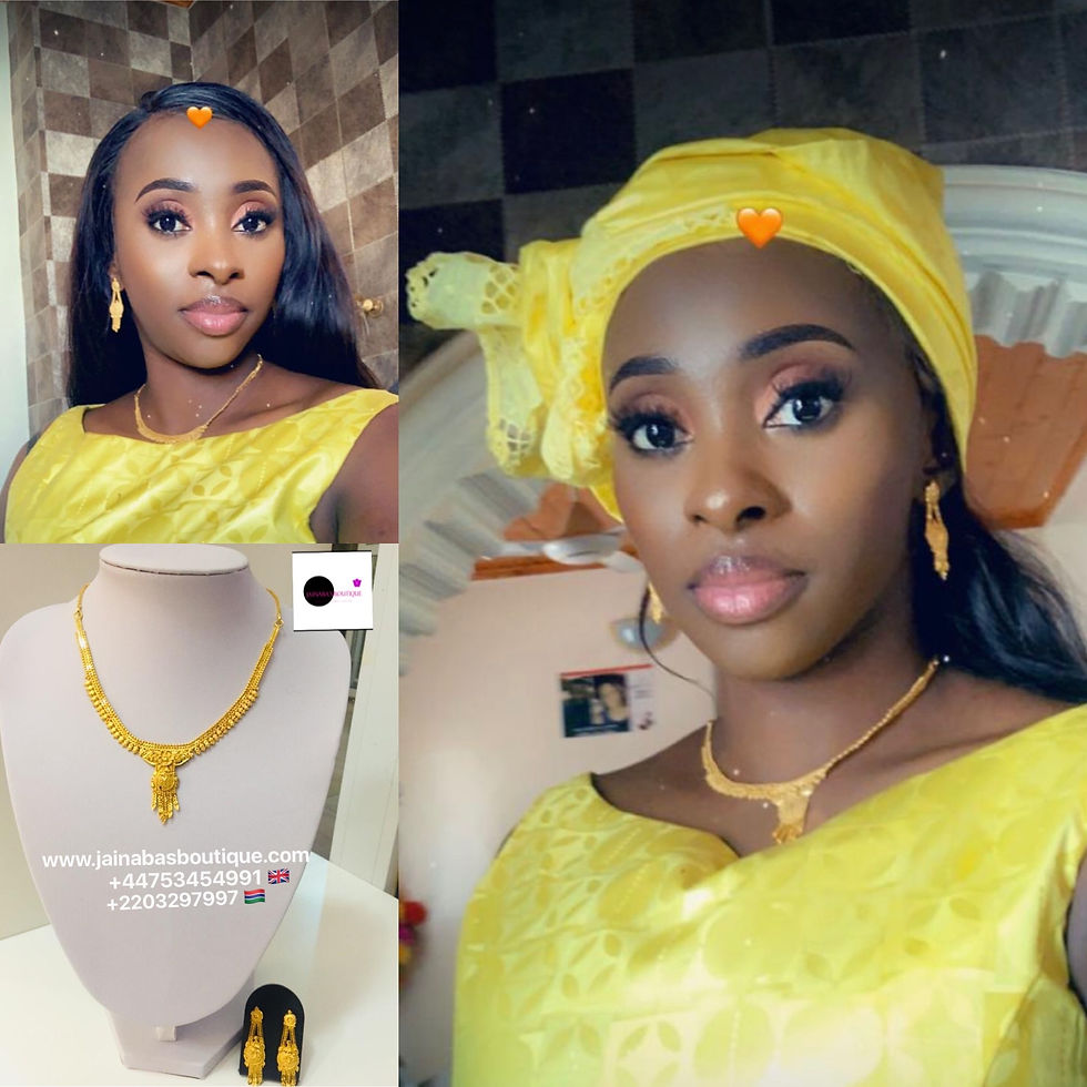 Thumbnail: Real Gold Replica - Necklace Set 